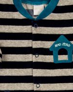 Macacão Bebê Plush Listrado Sander Ossinho