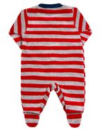 Macacão Bebê Plush Listrado Sander Ossinho