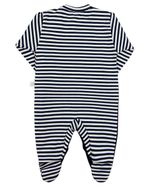 Macacao Bebe Menino Cotton Listrado Silk Tigre