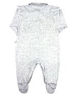 Macacao Bebe Longo Menina Suedine Estampado Bordados Aplicados Zebrinha