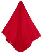 Manta Bebê de Enrolar em Suedine de Algodão com Babado de Pompom