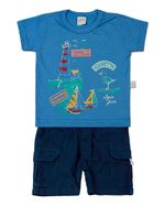 Conjunto Bebê Meia Malha Atoll Aigrette Bateau
