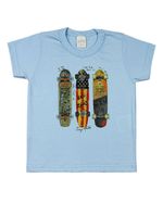 Conjunto Bebê Malha e Índigo Skates Cool Kids