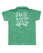 Conjunto Bebê Malha Listrada Pontal e Molicotton Skate Board