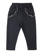 Conjunto Bebê Menina Blusa Malha Pelúcia e Calça Cotton Índigo Strech Tigre