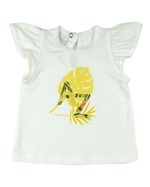 Conjunto Bebê Cotton e Tricoline Estampa Digital Folhagem