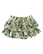 Conjunto Bebê Cotton e Tricoline Estampa Digital Folhagem