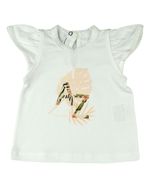 Conjunto Bebê Cotton e Tricoline Estampa Digital Folhagem
