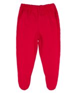 Calça Bebê Suedine com Pezinho