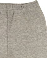 Calça Bebê Suedine Com Pezinho e Babados
