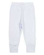 Calça Bebê de Suedine com Pé Reversível