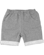 Shorts Bebê Moletinho Trend Fleece Barras Viradas