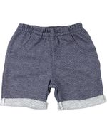 Shorts Bebê Moletinho Trend Fleece Barras Viradas