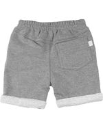 Shorts Bebê Moletinho Trend Fleece Barras Viradas