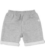 Shorts Bebê Moletinho Trend Fleece Barras Viradas