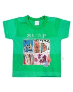 Conjunto Bebê Malha Rapport Spot Plash e Moletinho Surf long Beach