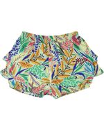 Shorts Bebê Tricoline Estampa Digital Folhas e Folhagens