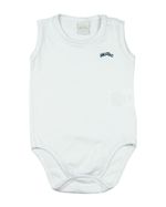 Body Bebê Cotton Manga Cavada Básico