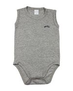 Body Bebê Cotton Manga Cavada Básico