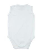 Body Bebê Cotton Manga Cavada Básico