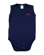 Body Bebê Cotton Manga Cavada Básico