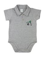 Body Bebê Golinha Piquet Superconfort Coqueiro
