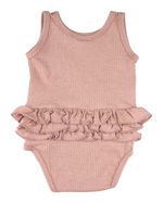 Body Bebê Menina Malha Elegance Viscolinho I Love You