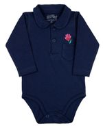Kit Body Bebê Menina Manga Longa Suedine Algodão Fio Egípcio Liso e Estampado e Piquet