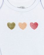 Kit Body Bebê Menina Manga Longa Suedine Algodão Liso Estampado e Piquet com Elastano