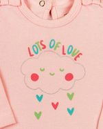 Kit Body e Calça Culote Bebê Menina Suedine Piquet e Cotton Listrado Flores