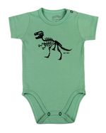 Kit Body e Culote Bebê Cotton e Malha Trabalhada Roar!