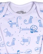 Pijama Bebê Body Suedine Estampado Calça Ribana