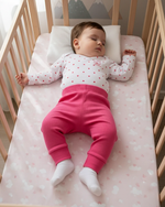 Pijama Bebê Body Suedine Estampado Calça Ribana