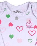Pijama Bebê Body Suedine Estampado Calça Ribana