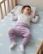 Pijama Bebê Body Suedine Estampado Calça Ribana