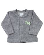 Conjunto Bebê Plush Laserwash e Suedine Estampado Estrelinhas