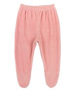 Conjunto Bebê Inverno Casaco Body e Calça Plush e Malha Canelada Caracol