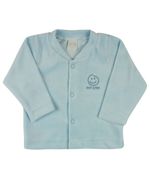 Conjunto Plush Bebe Menino Menina Casaco Body e Culote Estampa Zebrinhas