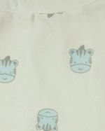 Conjunto Plush Bebe Menino Menina Casaco Body e Culote Estampa Zebrinhas