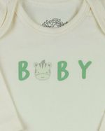 Conjunto Plush Bebe Menino Menina Casaco Body e Culote Estampa Zebrinhas