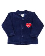 Conjunto Bebê Plush Ondulê e Suedine Estampado Corações