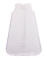 Saco de Dormir de Bebê Suedine Estampado Corações