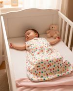 Saco de Dormir Casulo de Bebê Pijama Suedine Estampado