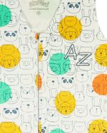 Saco de Dormir Casulo de Bebê Pijama Suedine Estampado