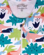 Saco de Dormir Casulo de Bebê Pijama Suedine Estampado Digital Sem Mangas