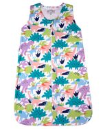 Saco de Dormir Casulo de Bebê Pijama Suedine Estampado Digital Sem Mangas