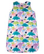 Saco de Dormir Casulo de Bebê Pijama Suedine Estampado Digital Sem Mangas