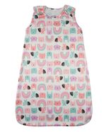 Saco de Dormir Casulo de Bebê Pijama Suedine Estampado Digital Sem Mangas