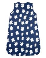Saco de Dormir Casulo de Bebê Pijama Suedine Estampado Flores