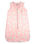 Saco de Dormir Casulo de Bebê Pijama Suedine Estampado Flores